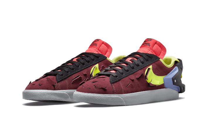 Blazer Low Acronym Night Maroon - NEWTREATS - SNEAKERS STORE