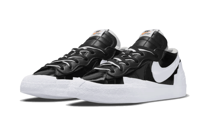 Blazer Low Sacai Black Patent - NEWTREATS - SNEAKERS STORE