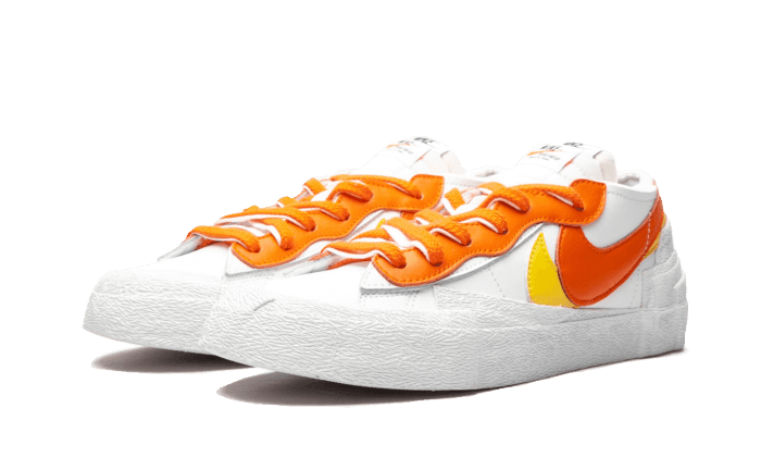 Blazer Low Sacai White Magma Orange - NEWTREATS - SNEAKERS STORE