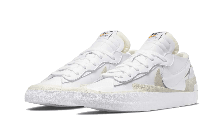 Blazer Low Sacai White Patent - NEWTREATS - SNEAKERS STORE