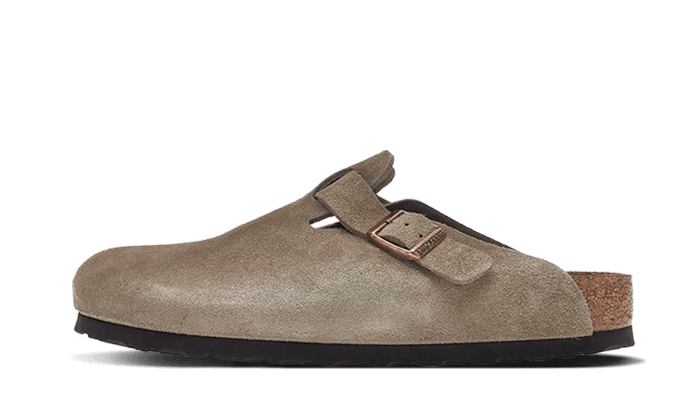 Boston Soft Footbed Suede Taupe - NEWTREATS - SNEAKERS STORE