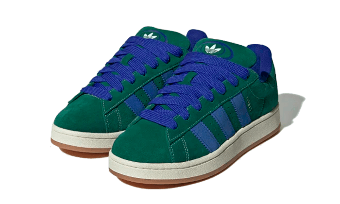 Campus 00s Dark Green Semi Lucid Blue - NEWTREATS - SNEAKERS STORE