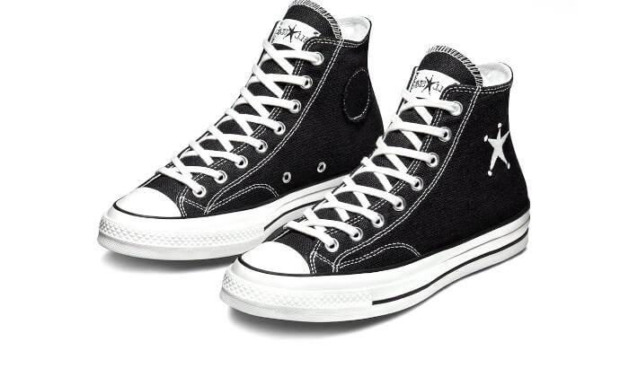 Chuck Taylor All-Star 70 Hi Stussy Black - NEWTREATS - SNEAKERS STORE