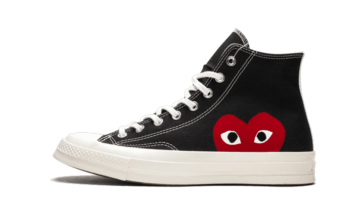 Chuck Taylor All-Star 70s Hi Comme des Garçons PLAY Black - NEWTREATS - SNEAKERS STORE