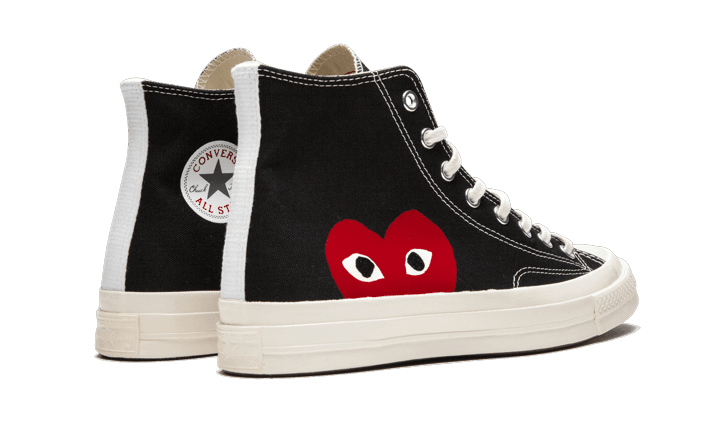 Chuck Taylor All-Star 70s Hi Comme des Garçons PLAY Black - NEWTREATS - SNEAKERS STORE