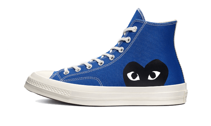 Chuck Taylor All-Star 70s Hi Comme des Garçons PLAY Blue Quartz - NEWTREATS - SNEAKERS STORE