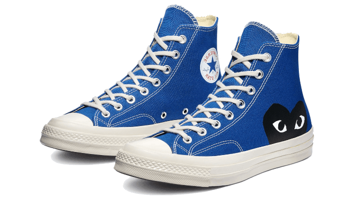 Chuck Taylor All-Star 70s Hi Comme des Garçons PLAY Blue Quartz - NEWTREATS - SNEAKERS STORE