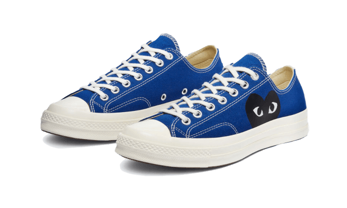 Chuck Taylor All-Star 70s Ox Comme des Garçons PLAY Blue Quartz - NEWTREATS - SNEAKERS STORE