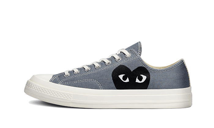 Chuck Taylor All-Star 70s Ox Comme des Garçons PLAY Steel Grey - NEWTREATS - SNEAKERS STORE