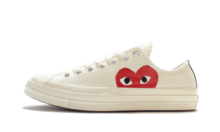 Chuck Taylor All-Star 70s Ox Comme des Garçons PLAY White - NEWTREATS - SNEAKERS STORE