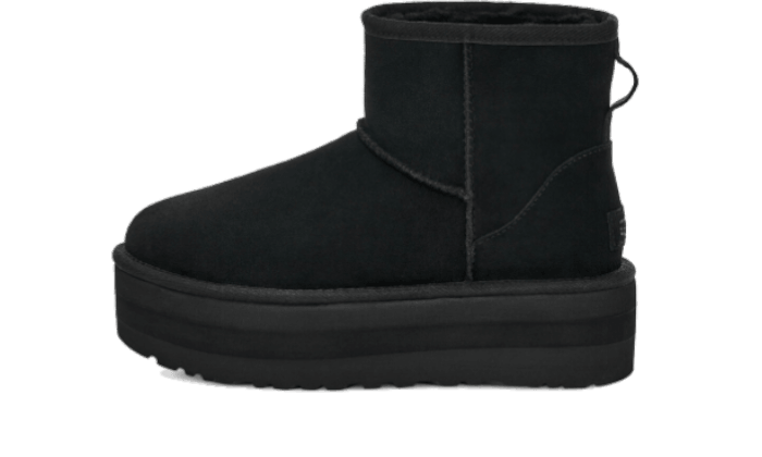 Classic Mini Platform Boot Black - NEWTREATS - SNEAKERS STORE