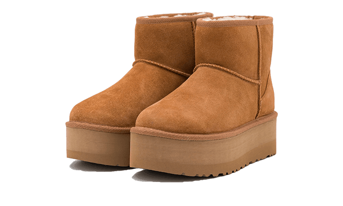 Classic Mini Platform Boot Chestnut - NEWTREATS - SNEAKERS STORE