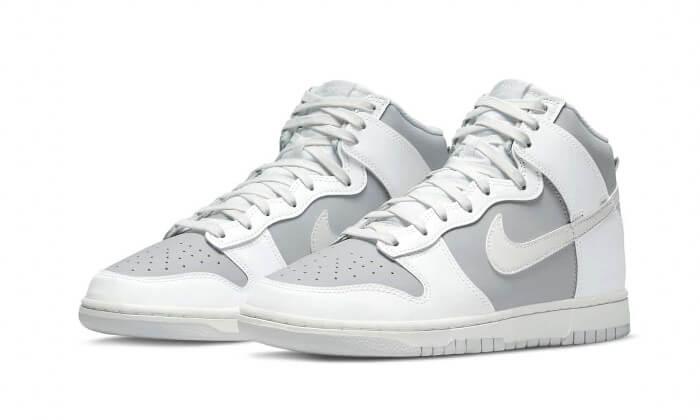 Dunk High Retro Grey White - NEWTREATS - SNEAKERS STORE