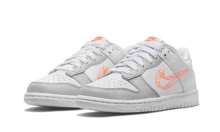 Dunk Low 3D Swoosh White Grey - NEWTREATS - SNEAKERS STORE