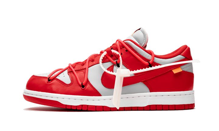 Dunk Low Off-White University Red - NEWTREATS - SNEAKERS STORE