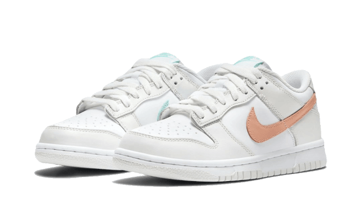 Dunk Low White Bone Peach Aqua - NEWTREATS - SNEAKERS STORE