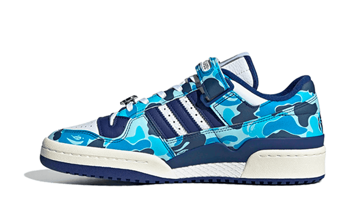 Forum 84 Low Bape 30th Anniversary Blue Camo - NEWTREATS - SNEAKERS STORE