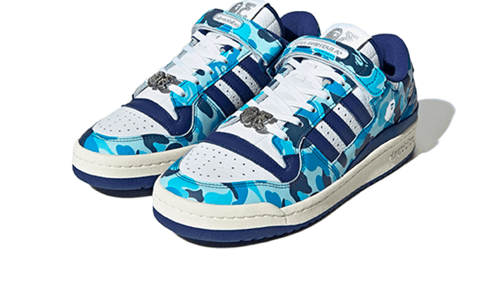 Forum 84 Low Bape 30th Anniversary Blue Camo - NEWTREATS - SNEAKERS STORE