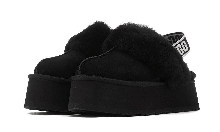 Funkette Slipper Black - NEWTREATS - SNEAKERS STORE