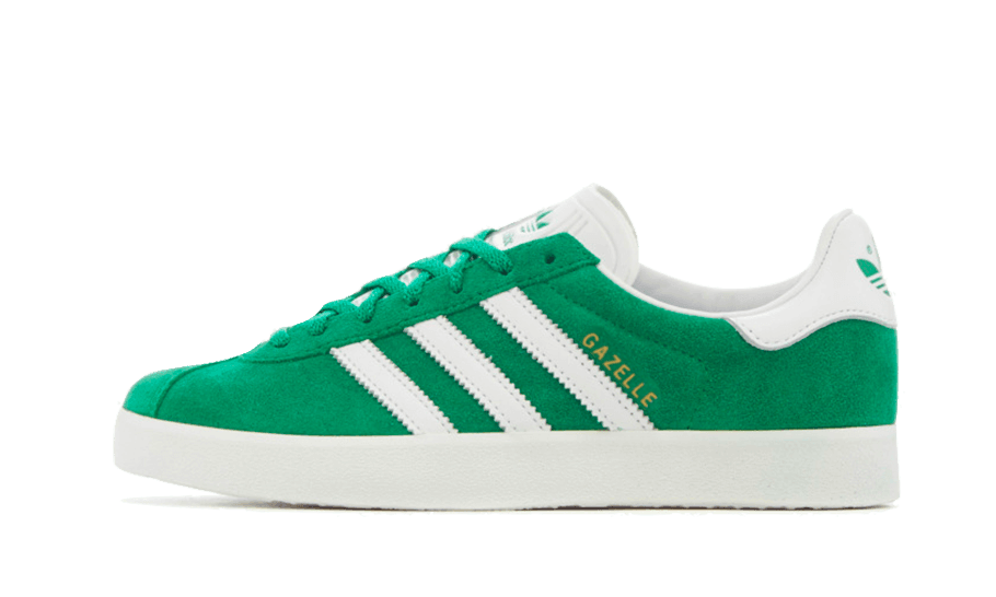 Gazelle 85 Green White Gold Metallic - NEWTREATS - SNEAKERS STORE