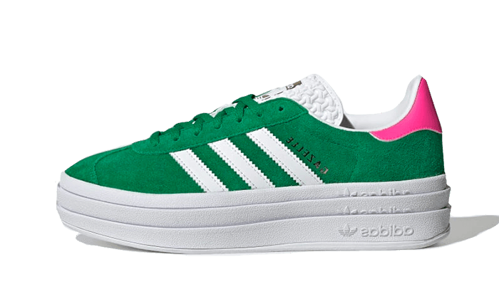 Gazelle Bold Green Lucid Pink - NEWTREATS - SNEAKERS STORE