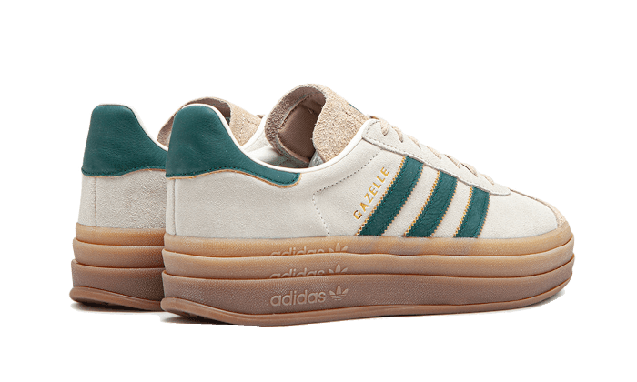 Gazelle Bold Magic Beige Collegiate Green - NEWTREATS - SNEAKERS STORE