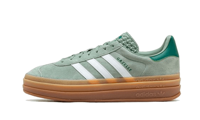 Gazelle Bold Silver Green - NEWTREATS - SNEAKERS STORE