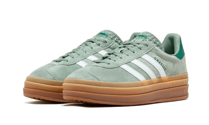 Gazelle Bold Silver Green - NEWTREATS - SNEAKERS STORE