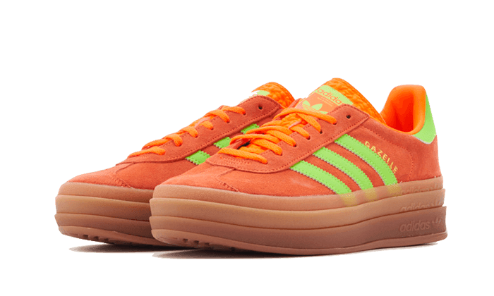 Gazelle Bold Solar Orange Solar Green - NEWTREATS - SNEAKERS STORE