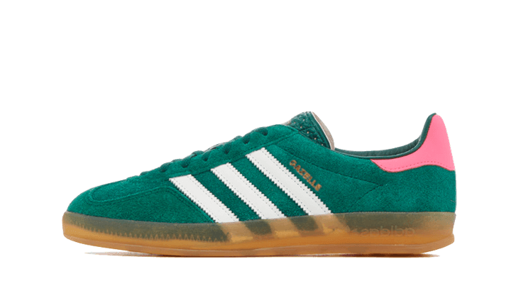 Gazelle Indoor Collegiate Green Lucid Pink - NEWTREATS - SNEAKERS STORE