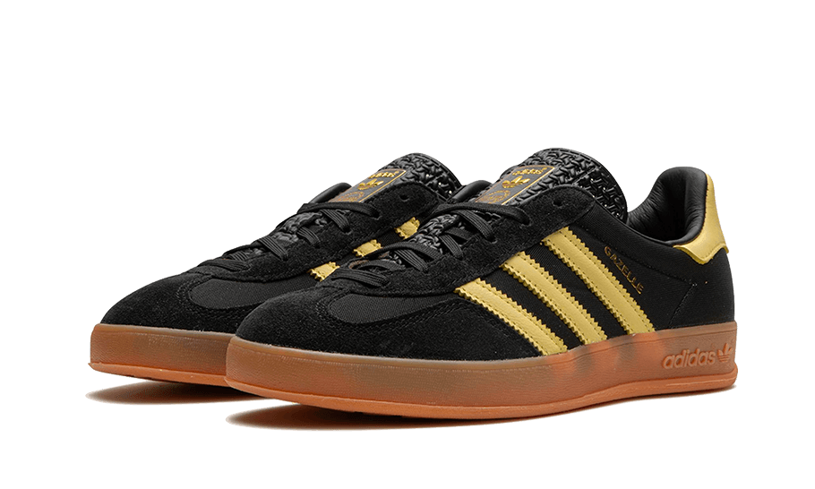 Gazelle Indoor Core Black Almost Yellow - NEWTREATS - SNEAKERS STORE