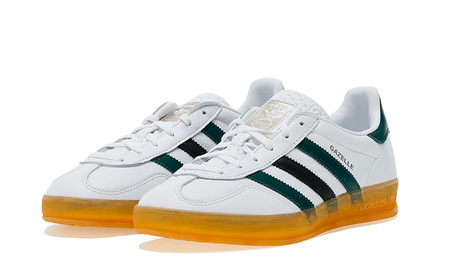 Gazelle Indoor White Collegiate Green - NEWTREATS - SNEAKERS STORE