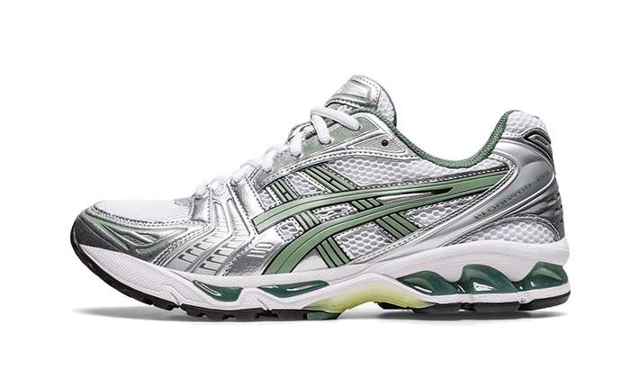 Gel-Kayano 14 White Pure Silver Slate Grey Sage - NEWTREATS - SNEAKERS STORE