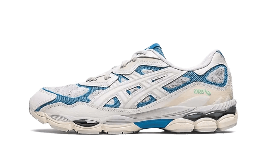 Gel-NYC White Dolphin Blue - NEWTREATS - SNEAKERS STORE