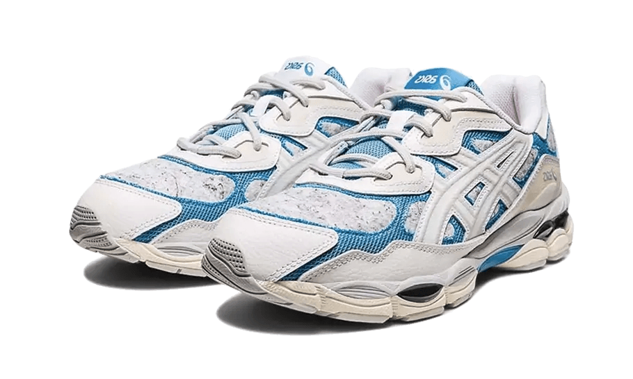 Gel-NYC White Dolphin Blue - NEWTREATS - SNEAKERS STORE