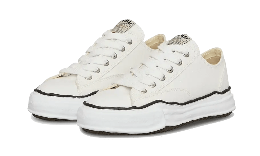 Maison Mihara Yasuhiro Peterson OG Sole Canvas Low White - NEWTREATS - SNEAKERS STORE