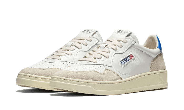 Medalist Leather Suede Low White Light Blue - NEWTREATS - SNEAKERS STORE