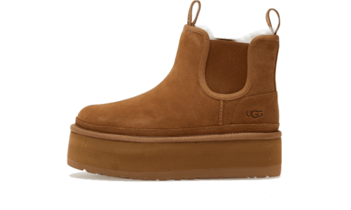 Neumel Platform Chelsea Boot Chestnut - NEWTREATS - SNEAKERS STORE