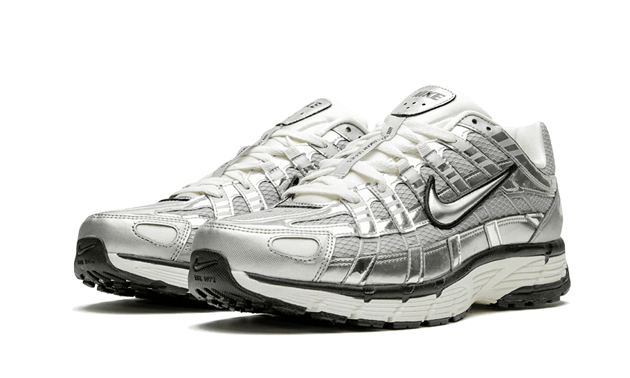 P-6000 Metallic Silver - NEWTREATS - SNEAKERS STORE