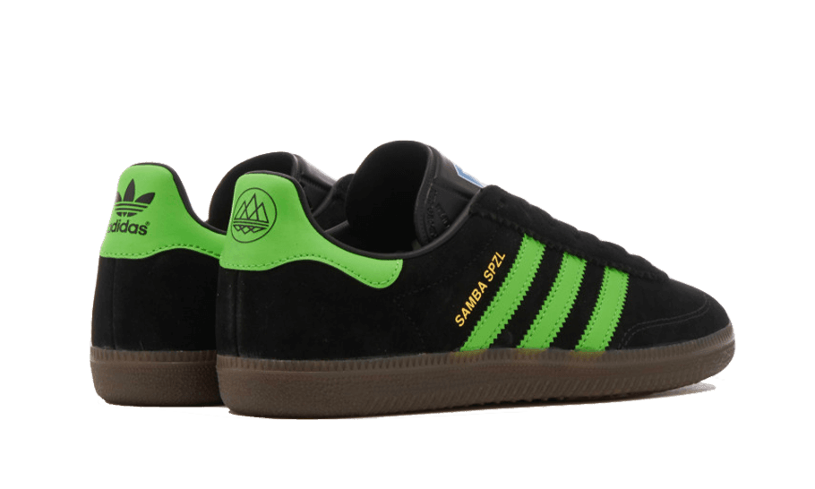 Samba Deco SPZL Core Black Lucid Lime - NEWTREATS - SNEAKERS STORE