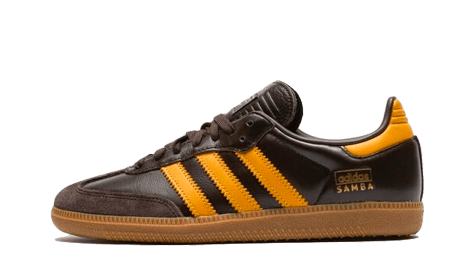 Samba OG Dark Brown Yellow - NEWTREATS - SNEAKERS STORE