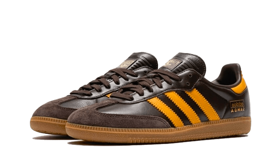 Samba OG Dark Brown Yellow - NEWTREATS - SNEAKERS STORE