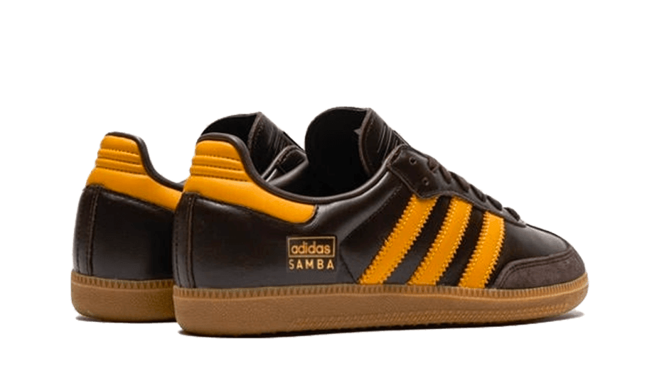 Samba OG Dark Brown Yellow - NEWTREATS - SNEAKERS STORE