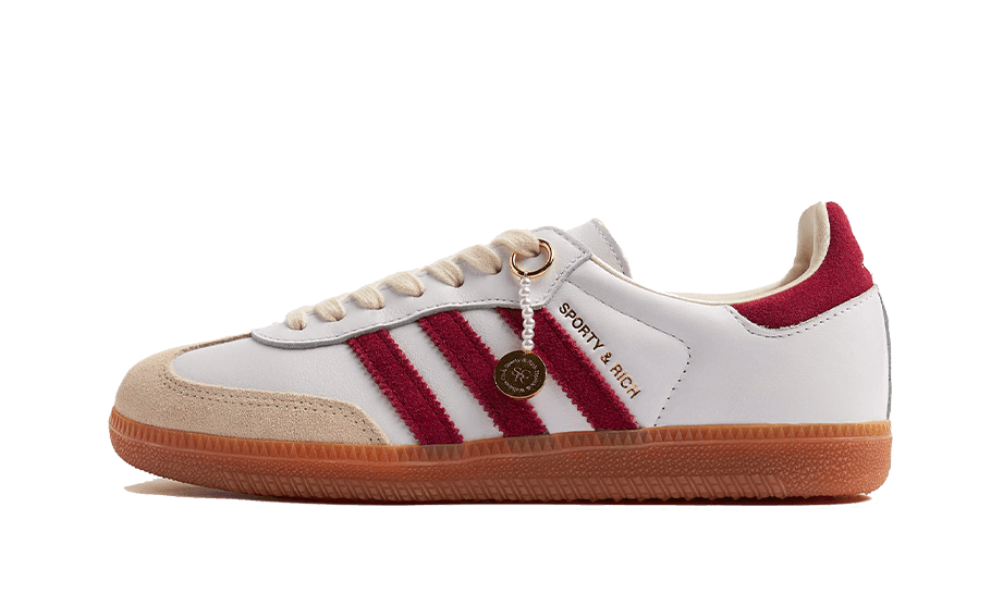 Samba OG Sporty & Rich White Core Burgundy - NEWTREATS - SNEAKERS STORE