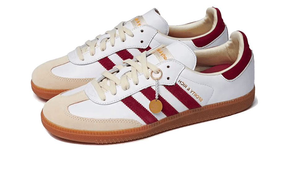 Samba OG Sporty & Rich White Core Burgundy - NEWTREATS - SNEAKERS STORE