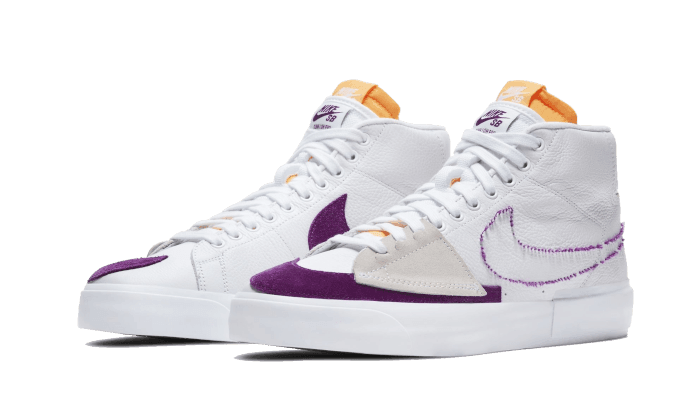 SB Blazer Mid Edge Lakers - NEWTREATS - SNEAKERS STORE