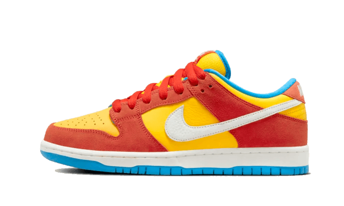 SB Dunk Low Pro Habanero Red (Bart Simpson) - NEWTREATS - SNEAKERS STORE