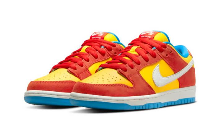 SB Dunk Low Pro Habanero Red (Bart Simpson) - NEWTREATS - SNEAKERS STORE