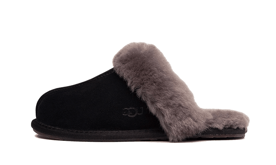 Scuffette II Slipper Black Grey - NEWTREATS - SNEAKERS STORE