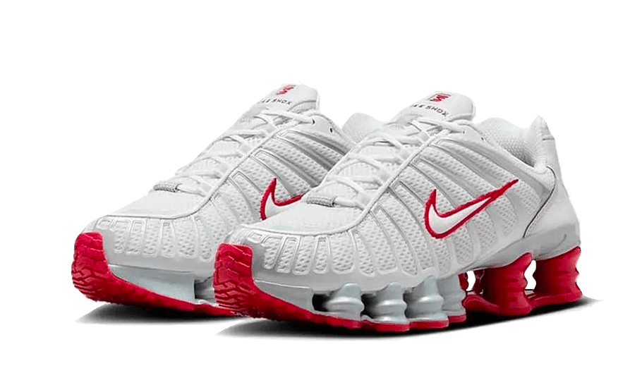 Shox TL Platinum Tint Gym Red - NEWTREATS - SNEAKERS STORE